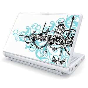Asus Eee PC 700 / Surf Series Netbook Decal Skin Cover   Blue Casino 