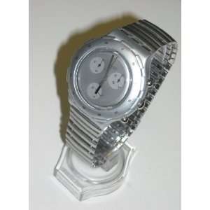  Swatch Silver Aquachrono Swiss Quartz Watch Electronics
