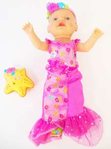   MGA Zapf Creation Baby Born, Mommy Look I Can Swim Doll Toys & Games