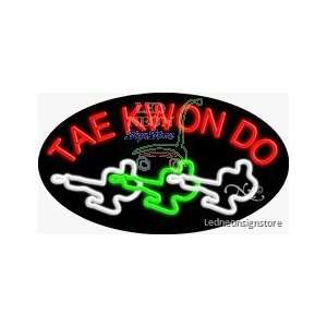 Tae Kwon Do Neon Sign 17 inch tall x 30 inch wide x 3.50 inch wide x 
