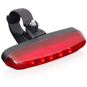   New Bicycle Bike Led Red Rear Tail Light Lamp 5 LEDS Electronics