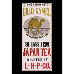  Vintage Art Gold Camel Brand Tea   10442 2