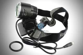 Super Bright 1800Lm CREE XML XM L T6 LED Bike Lamp/Headlamp+BATT&CH 