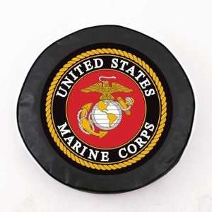  US Marine Corps. Wings Tire Cover Color Black, Size O 