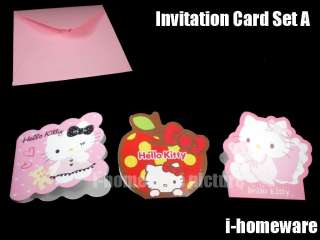  Kitty Sanrio License Greeting Christmas Birthday Invitation Blank Card
