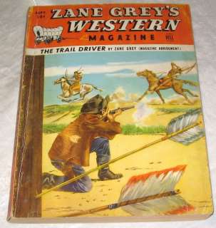 Zane Greys Western Magazine September 1948 Vol 2 No 1  