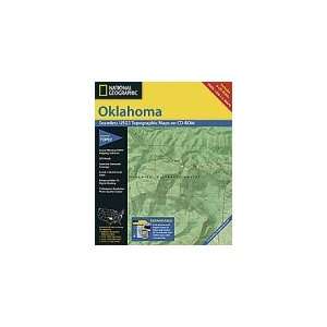  National Geographic TOPO Oklahoma Map CD ROM (Windows 