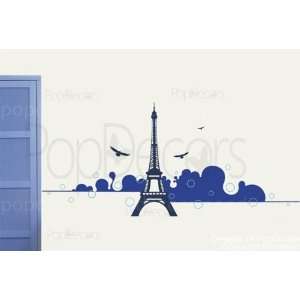   wall decals   Eiffel tower(39 H)   Removable Modern sticker wall