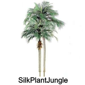   Silk Artificial Double Phoenix Date Palm Tree Plants