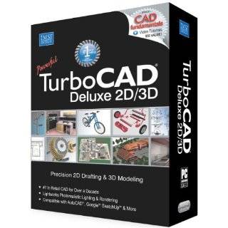 TurboCAD v.17 Deluxe 2D/3D Windows Vista, Windows 7, Windows 2000 