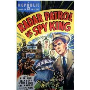  Radar Patrol vs Spy King   Movie Poster   27 x 40