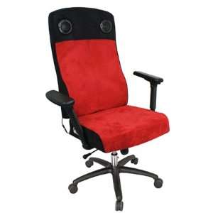  E Tec Boomchair Red/Black Furniture & Decor
