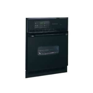  Wall Oven with Dual Radiant Baking and Roasting & 2 Oven Racks Black