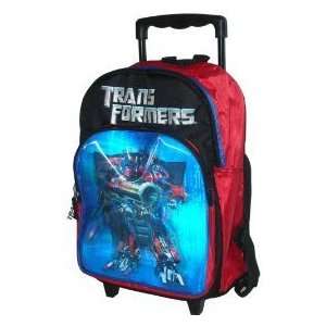   Backpack   Full size Transformers Wheeled Backpack ( Red ) Toys