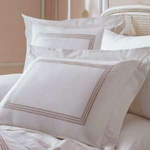   Windsor Pillow Sham Size Euro, Color White / White