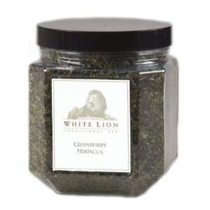 Cranberry Hibiscus Fine Herbal Tea, 16 Oz Loose Tea, White Lion Tea 