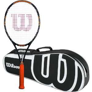 Wilson K Blade Tour Tennis Racquet & 3 Pack Bag Bundle  